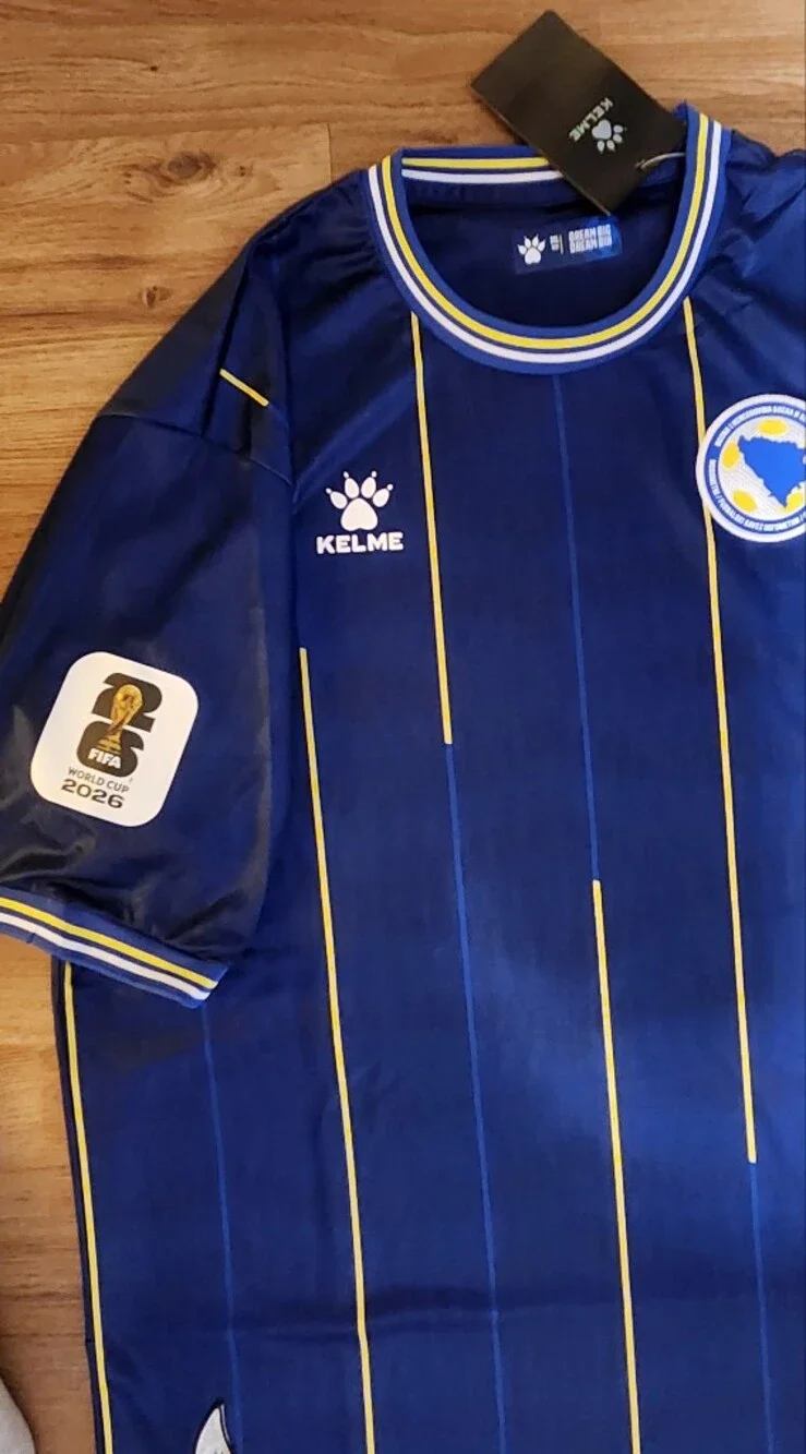 🇧🇦 Bosnia Home Blue Jersey Small & XXXL 🇧🇦